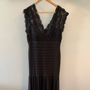 Beautiful long black dress